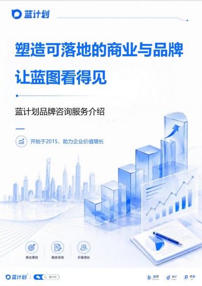 蓝计划品牌全案视觉示例