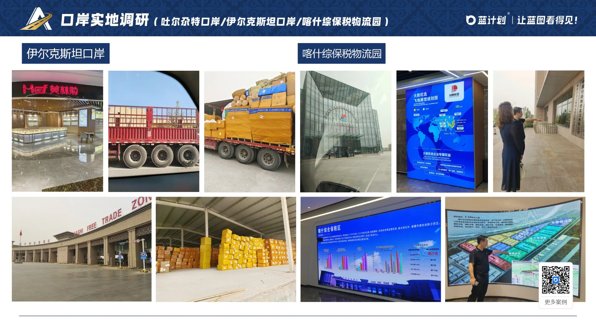 亚欧金路·伊尔克斯坦口岸与喀什综保区实地调研