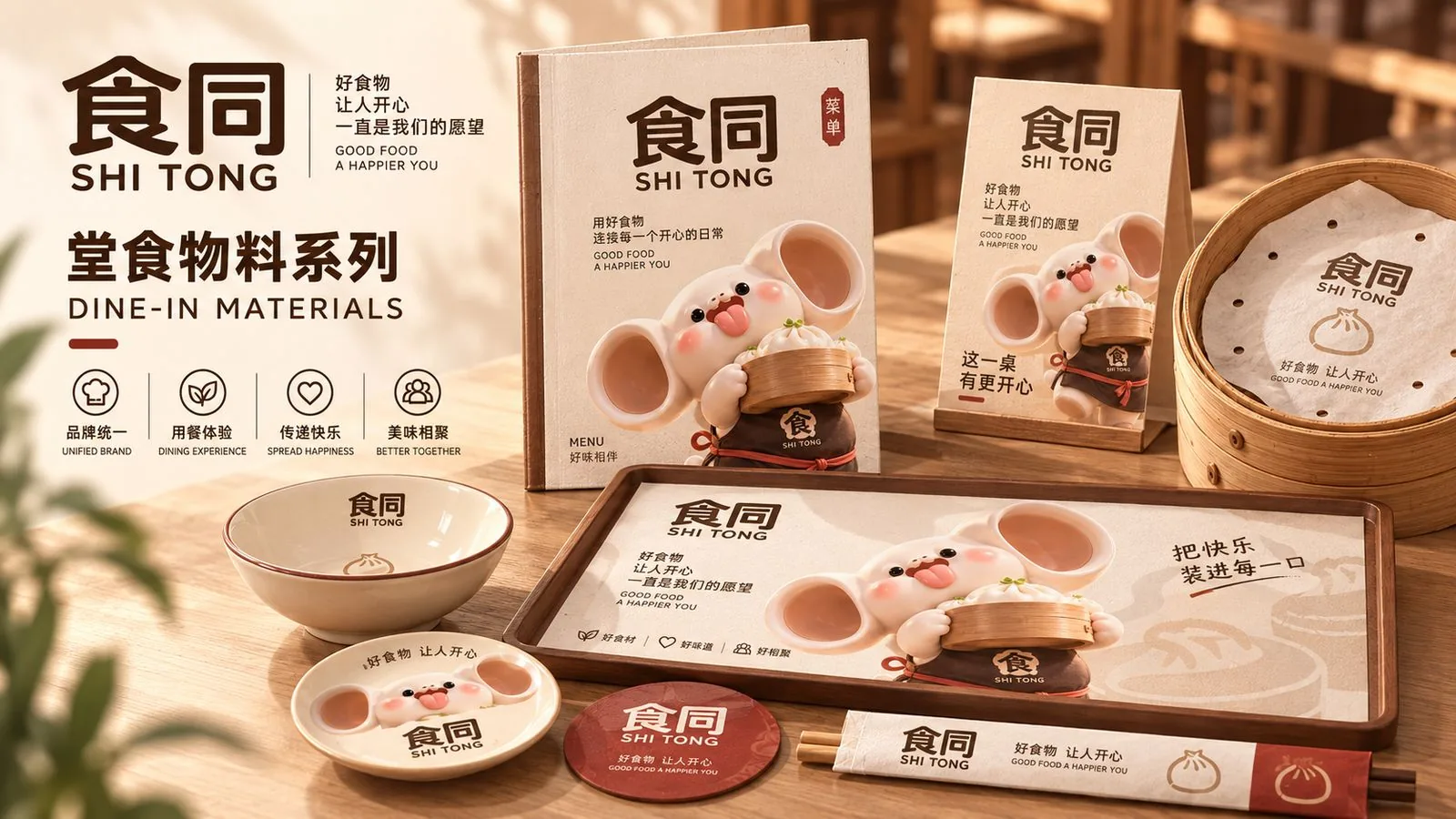 食同 堂食物料系列