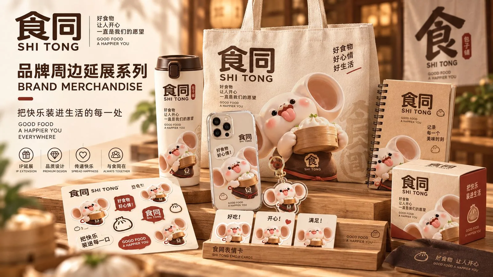 食同 品牌周边延展系列