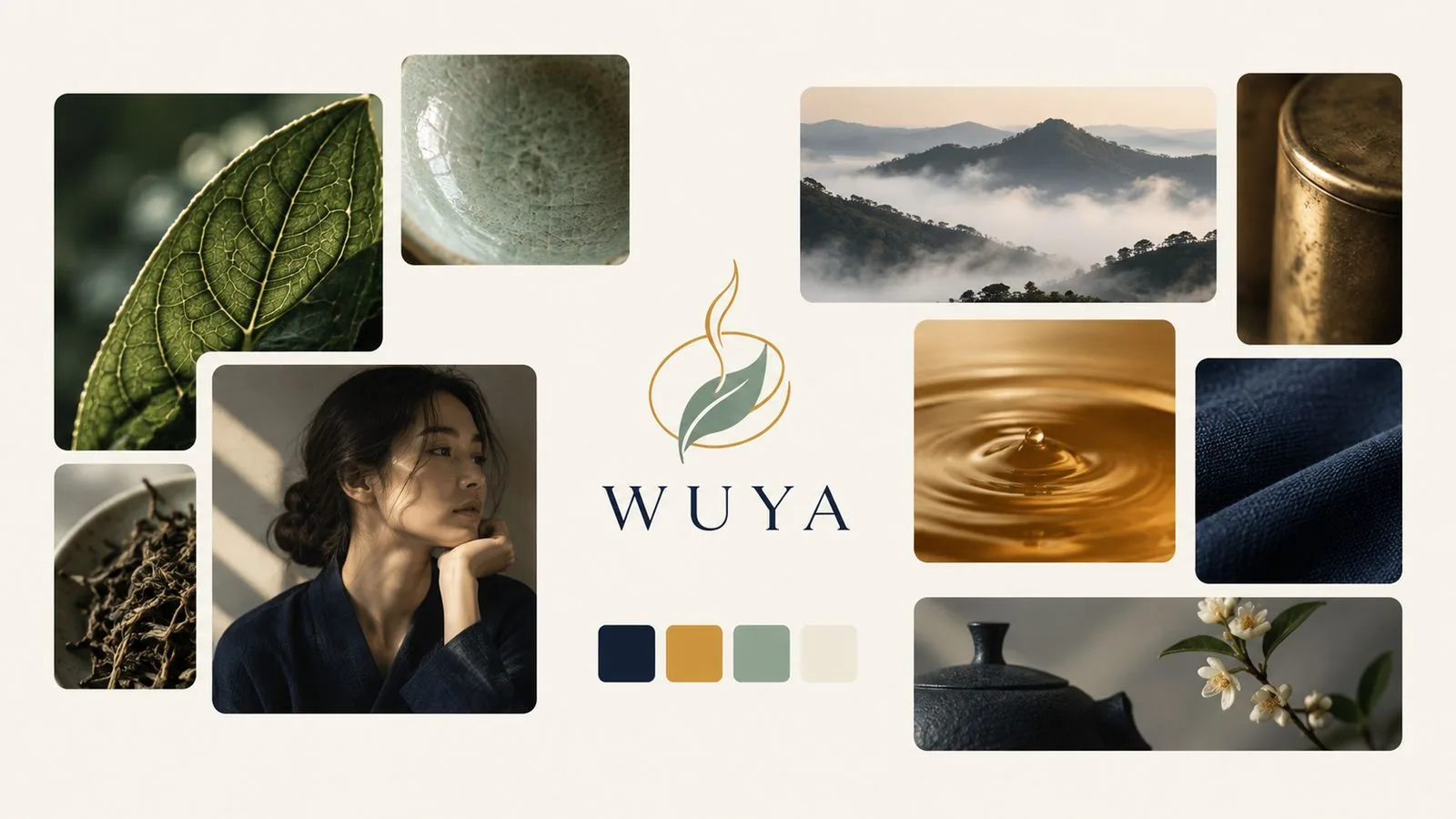WUYA·品牌情绪板拼贴