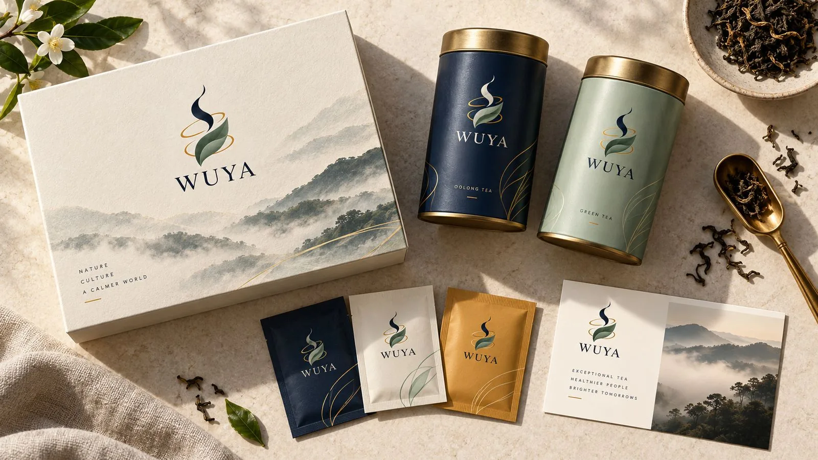 WUYA·礼盒与茶罐包装系统