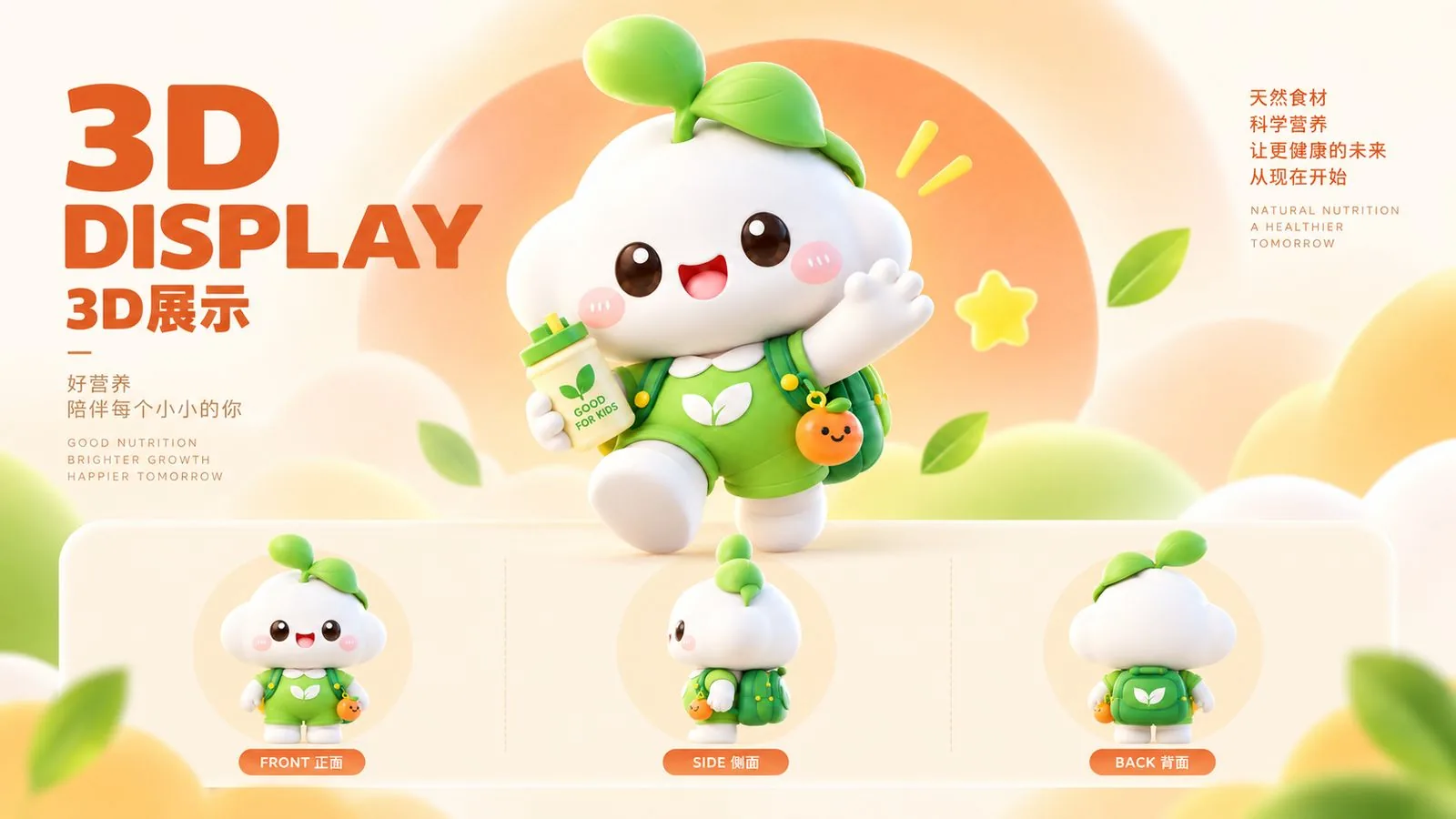 芽乐星 IP 3D 展示